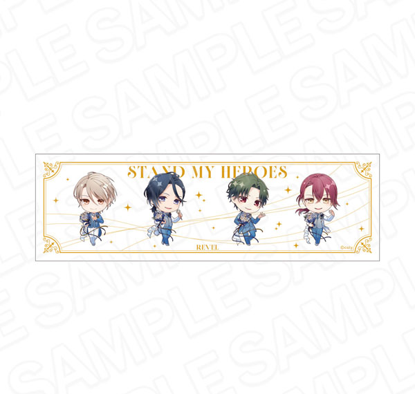 Contents Seed Stand My Heroes 10th Anniversary mini Japanese-style Towel Revel รูปภาพ 1