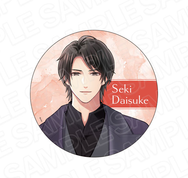 Contents Seed Drug Prince & Narcotic Girl De-Can Badge Catch Your Eye Daisuke Seki
