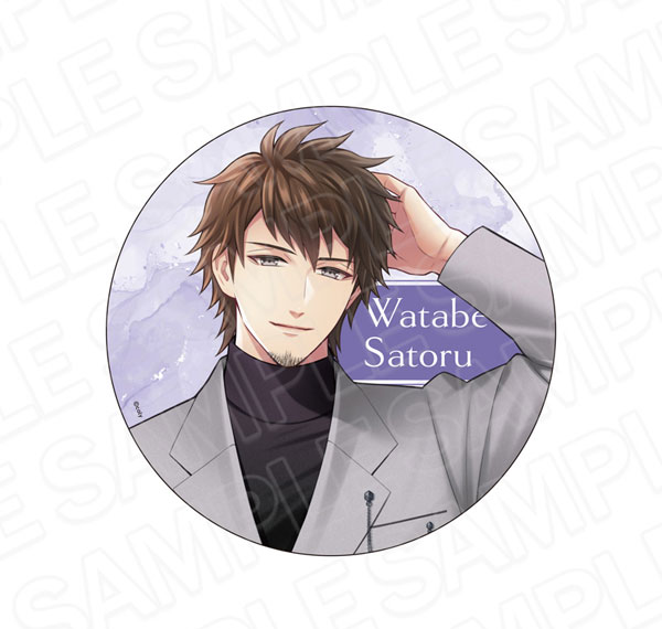 Contents Seed Drug Prince & Narcotic Girl De-Can Badge Catch Your Eye Satoru Watabe รูปภาพ 1