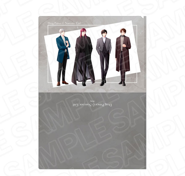 Contents Seed Drug Prince & Narcotic Girl A4 Clear File Catch Your Eye First Investigation Division Bild 1