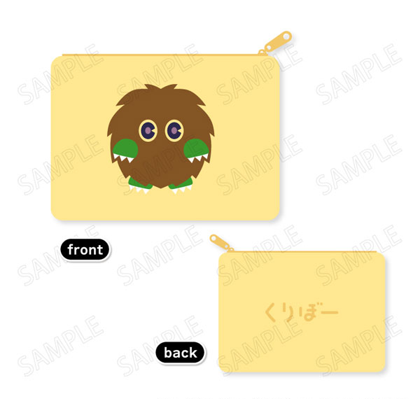 XEBEC Yu-Gi-Oh! Duel Monsters MofuMofu Flat Pouch A: Kuriboh Bild 1