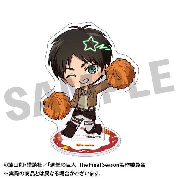DMM.com Attack on Titan Furefriends Acrylic Stand Eren