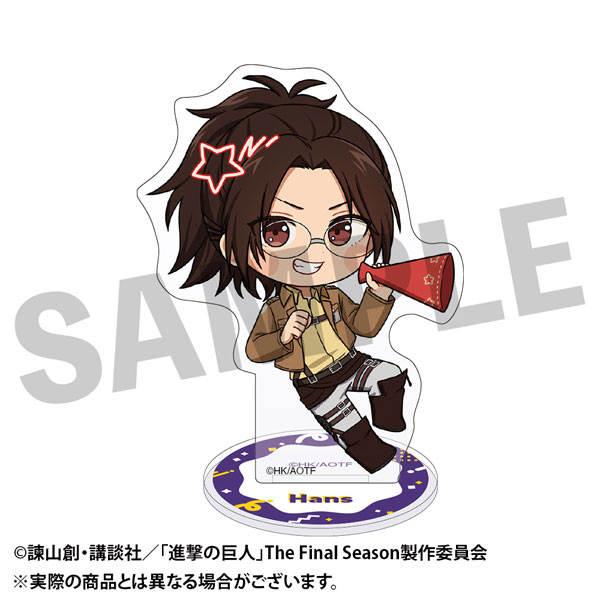 DMM.com Attack on Titan Furefriends Acrylic Stand Hange