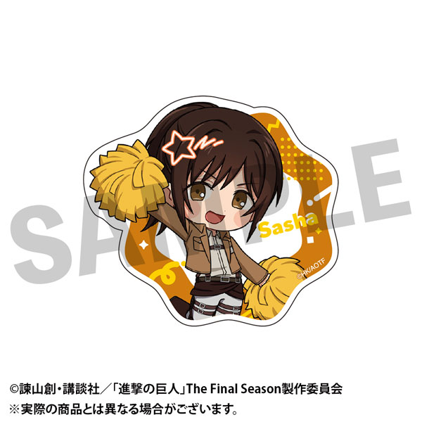 DMM.com Attack on Titan Furefriends Sticker Sasha