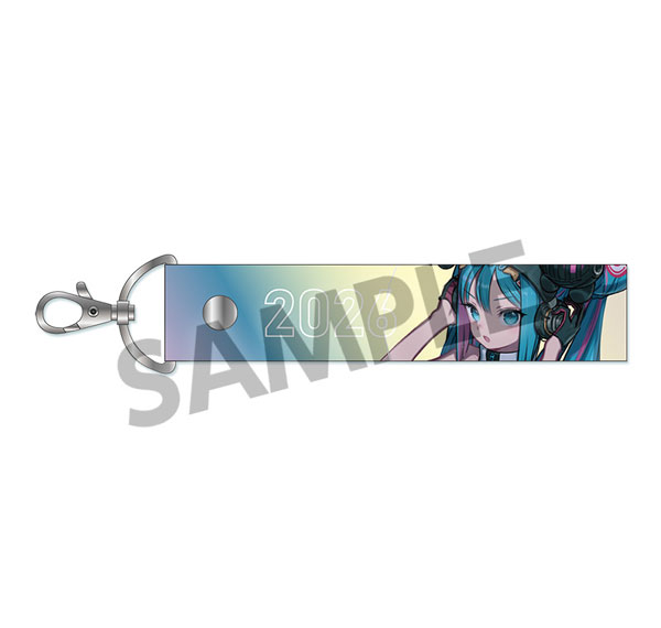Hobby Stock Racing Miku 2026 Rd.2 FUJI Cheering Ver. Aurora Tape Keychain รูปภาพ 1