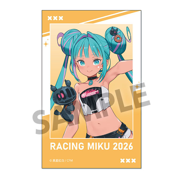 Hobby Stock Racing Miku 2026 Sepang Ver. Instant Photo Style Sticker รูปภาพ 1