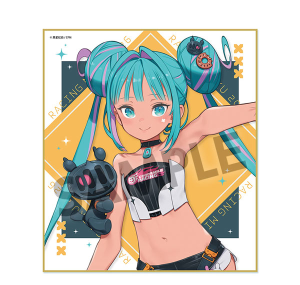 Hobby Stock Racing Miku 2026 Sepang Ver. Mini Shikishi รูปภาพ 1