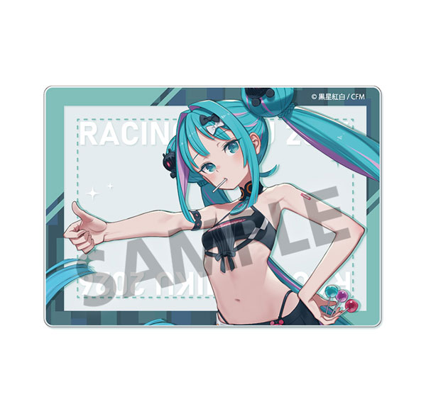 Hobby Stock Racing Miku 2026 Nice! Ver. Acrylic Card