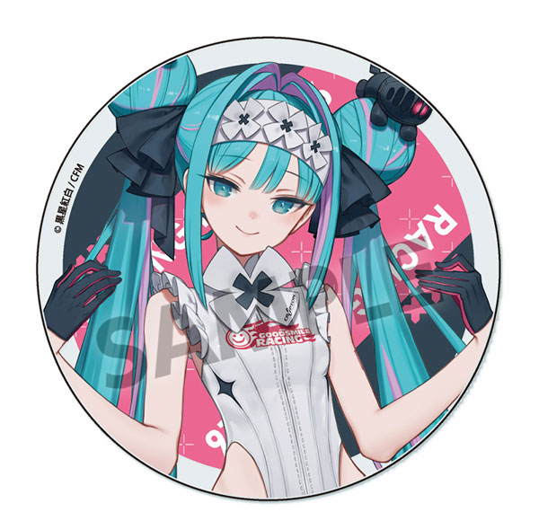 Hobby Stock Racing Miku 2026 Cafe Ver. Acrylic Coaster รูปภาพ 1