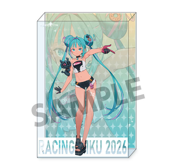 Hobby Stock Racing Miku 2026 Sepang Ver. Acrylic Block รูปภาพ 1