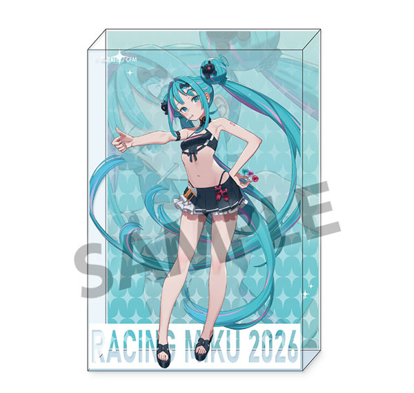 Hobby Stock Racing Miku 2026 Nice! Ver. Acrylic Block Bild 1