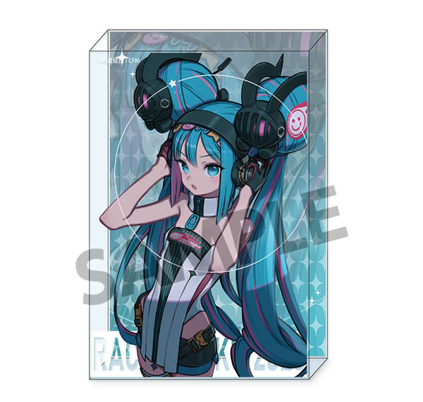 Hobby Stock Racing Miku 2026 Rd.2 FUJI Cheering Ver. Acrylic Block รูปภาพ 1