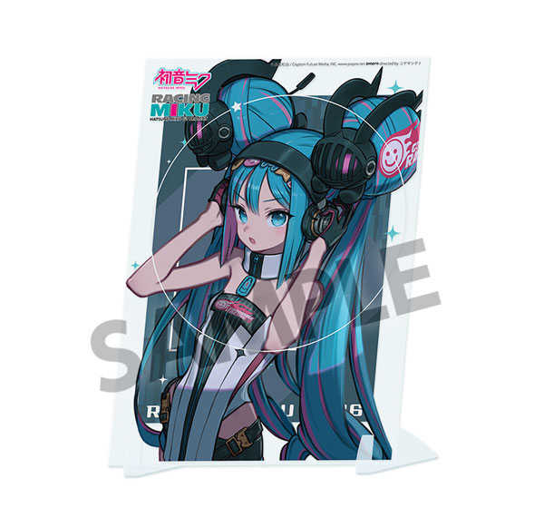 Hobby Stock Racing Miku 2026 Rd.2 FUJI Cheering Ver. Visual Acrylic Plate 图片 1