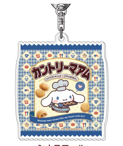 Bandai Acrylic Keychain COUNTRY MA'AM x Sanrio Characters 03 Cinnamoroll รูปภาพ 1
