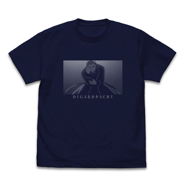 COSPA Frieren: Beyond Journey's End Genau "Spell to manipulate niello wings: Digardnacht" T-shirt /NAVY-XL