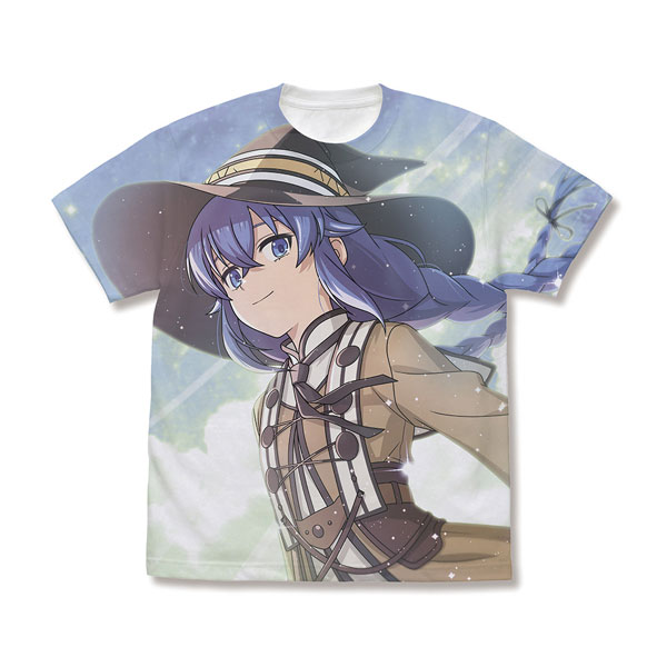 COSPA Mushoku Tensei: Jobless Reincarnation -Isekai Ittara Honki dasu- ChroEcho Loxy Full Graphic T-shirt Chronicle of Echoes Ver./WHITE-S