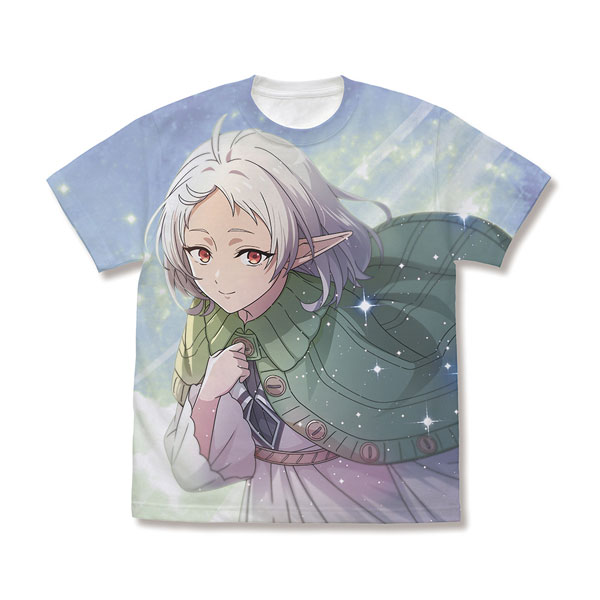 COSPA Mushoku Tensei: Jobless Reincarnation -Isekai Ittara Honki dasu- ChroEcho Sylphiette Full Graphic T-shirt Chronicle of Echoes WHITE-M