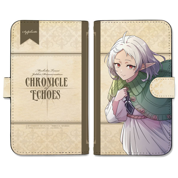 COSPA Mushoku Tensei: Jobless Reincarnation -Isekai Ittara Honki dasu- ChroEcho Sylphiette Book-style Smartphone Case L Chronicle of Echoes Ver.