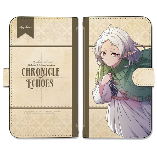 COSPA Mushoku Tensei: Jobless Reincarnation -Isekai Ittara Honki dasu- ChroEcho Sylphiette Book-style Smartphone Case LL Chronicle of Echoes Ver. image 1
