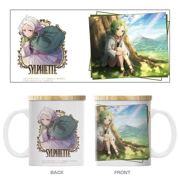 COSPA Mushoku Tensei: Jobless Reincarnation -Isekai Ittara Honki dasu- ChroEcho Sylphiette Full Color Mug w/Lid Chronicle of Echoes Bild 1