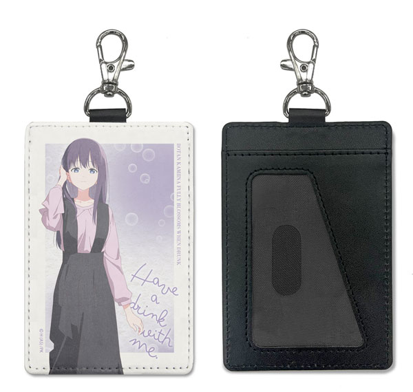 COSPA Botan Kamiina Fully Blossoms When Drunk Kanade Gujou Pass Case (w/Swivel Snap Hook) Bild 1