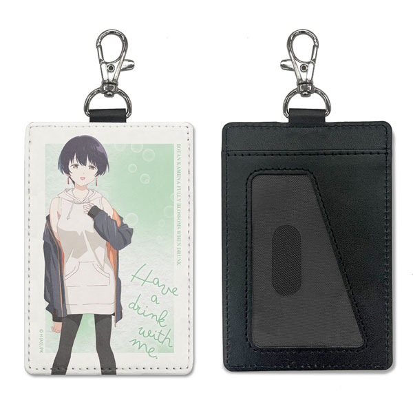 COSPA Botan Kamiina Fully Blossoms When Drunk Zhang Jinglan Pass Case (w/Swivel Snap Hook)