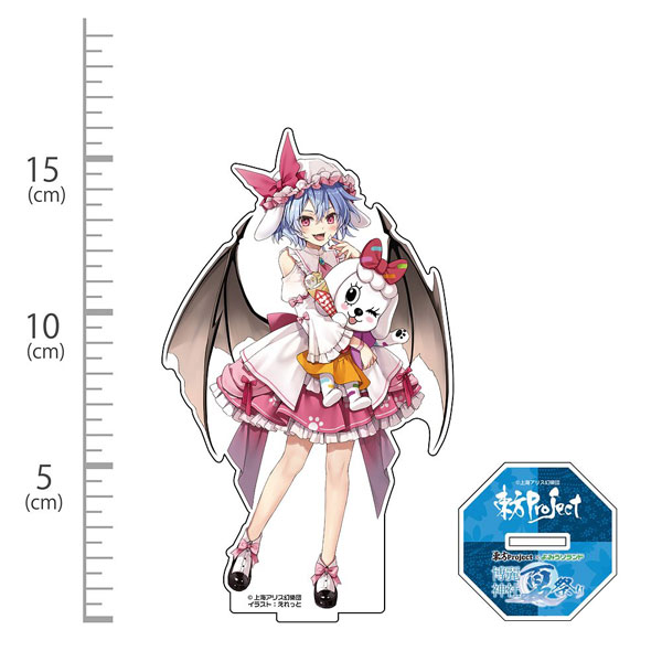 Hakurei Jinja Suukeikai Touhou Project Remilia Scarlet Acrylic Figure Yomiuri Land 2025Ver. illust: Eretto
