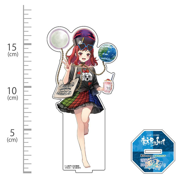 Hakurei Jinja Suukeikai Touhou Project Hecatia Lapislazuli Acrylic Figure Yomiuri Land 2026Ver. illust: Eri Natsume รูปภาพ 1