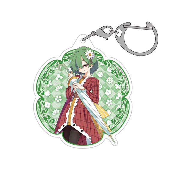Hakurei Jinja Suukeikai Touhou Project Yuka Kazami Acrylic Multipurpose Keychain HANA BIYORI Ver. illust:baba Bild 1