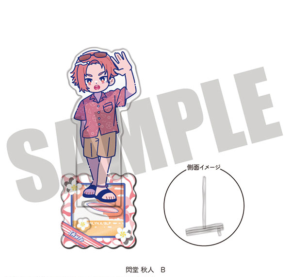 MENEGI TV Anime "Bluelock" Acrylic Stand Nyutoro Shuto Sendou Birthday B