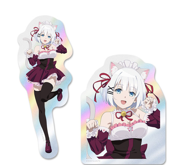 Azu Maker The Detective is Already Dead. Chara Shiny Sticker Set Siesta Cat Ear Maid ver. [New Illustration] Bild 1