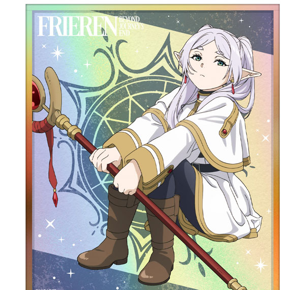 Azu Maker Frieren: Beyond Journey's End Hologram Acrylic Shikishi Frieren Bild 1
