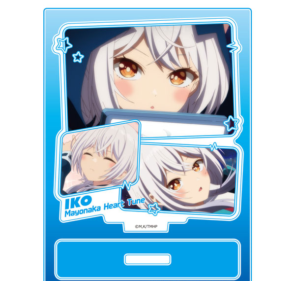 Azu Maker Tune In to the Midnight Heart Acrylic Chara Stand Iko Kirino Scene Photo ver. รูปภาพ 1