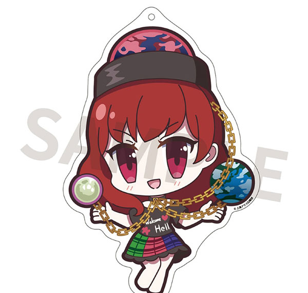 AKIBA-HOBBY/Izanagi Touhou Project Acrylic Keychain Yurutto Touhou 197 Hecatia Lapislazuli