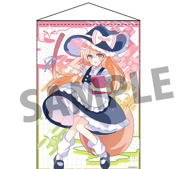 AKIBA-HOBBY/Izanagi Touhou Project B2 Wall Scroll 100 Marisa Kirisame illust. Tei Shirocha รูปภาพ 1