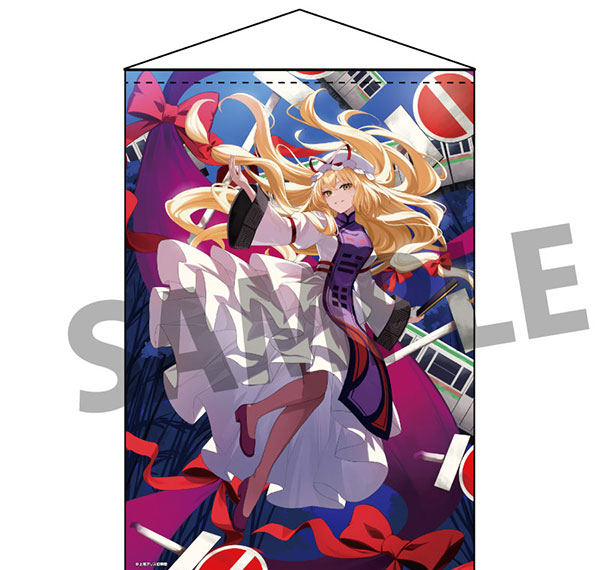 AKIBA-HOBBY/Izanagi Touhou Project B2 Wall Scroll 106 Yukari Yakumo illust. Takehana Note รูปภาพ 1