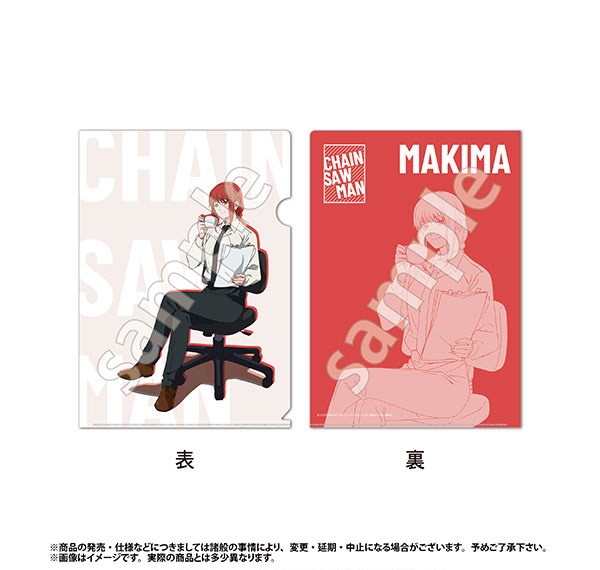 Marimo Craft Movie "Chainsaw Man Reze Arc" Clear File Makima รูปภาพ 1