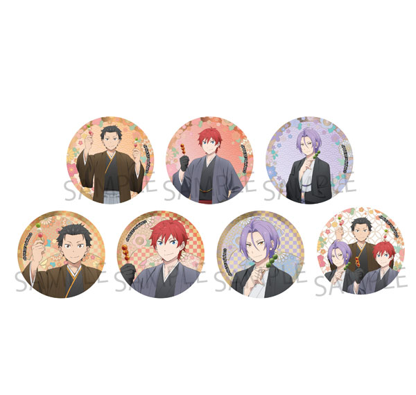 KADOKAWA Re:ZERO -Starting Life in Another World- Tradable Tin Badge Japanese Outfit ver. 7Pack BOX รูปภาพ 1