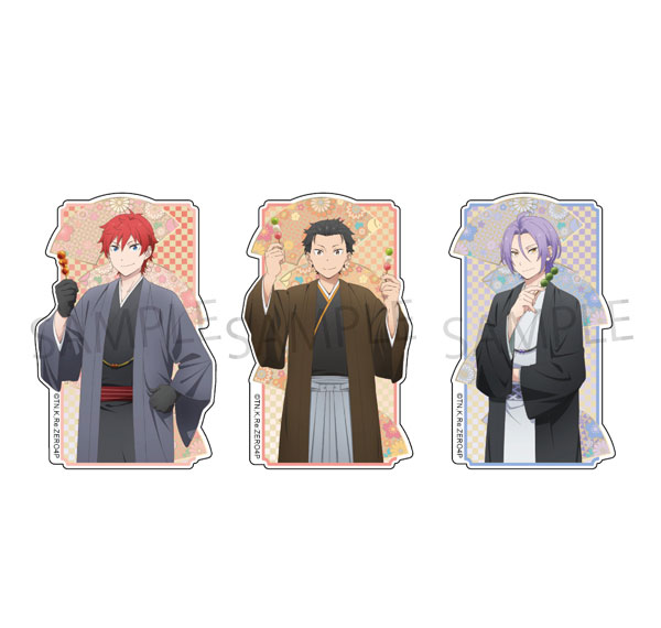 KADOKAWA Re:ZERO -Starting Life in Another World- Sticker Set Japanese Outfit ver. รูปภาพ 1