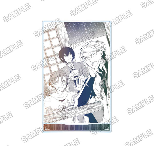 KADOKAWA Bungo Stray Dogs - The Untold Origins of the Detective Agency Illustration Acrylic Stand - Dazai Osamu & Kunikida Doppo & Tanizaki Jun-ichiro Bild 1