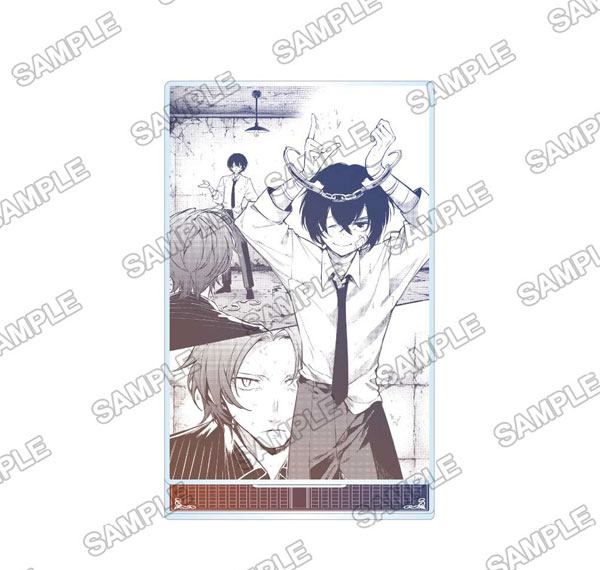 KADOKAWA Bungo Stray Dogs - The Day I Picked Up Dazai Illustration Acrylic Stand - Dazai Osamu & Oda Sakunosuke