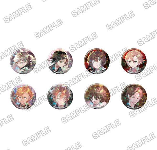 KADOKAWA Bungo Stray Dogs Tradable Holographic Tin Badges - novels ver.4 [1 Pack]
