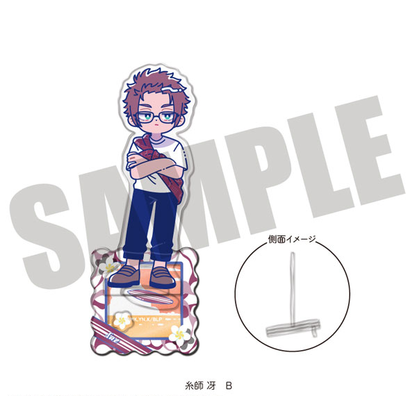 MENEGI TV Anime "Bluelock" Acrylic Stand Nyutoro Sae Itoshi Birthday B รูปภาพ 1