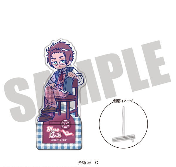 MENEGI TV Anime "Bluelock" Acrylic Stand Nyutoro Sae Itoshi Birthday C