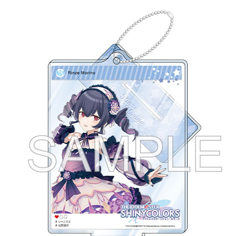 Tsukuri THE IDOLM@STER SHINY COLORS Selfie Style Acrylic Stand "Kaleidoscopic Mirror Illusion Rinze Morino" Ver. 图片 1