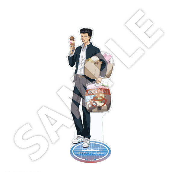 DMM.com The New Prince of Tennis BIG Acrylic Stand Takeshi Momoshiro รูปภาพ 1