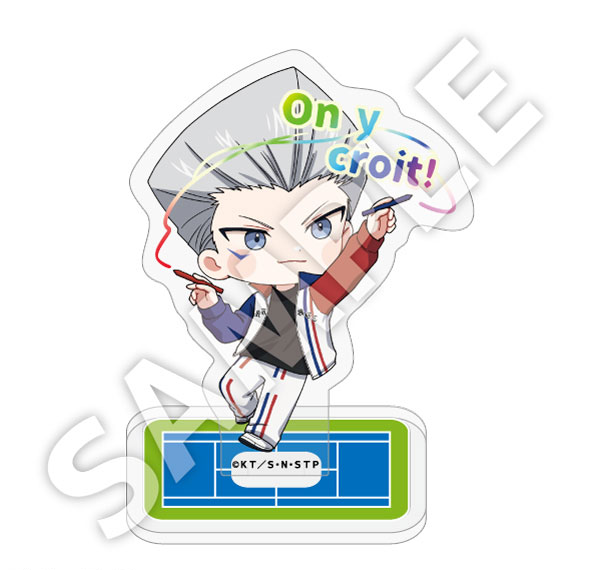 DMM.com The New Prince of Tennis Furefriends Acrylic Stand Edgard Delacroix รูปภาพ 1