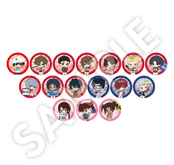 DMM.com The New Prince of Tennis Furefriends Tin Badge Vol.9 16Pack BOX รูปภาพ 1