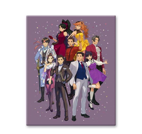 Capcom "Ace Attorney 25th Anniversary" Main Visual Chara Fine Board