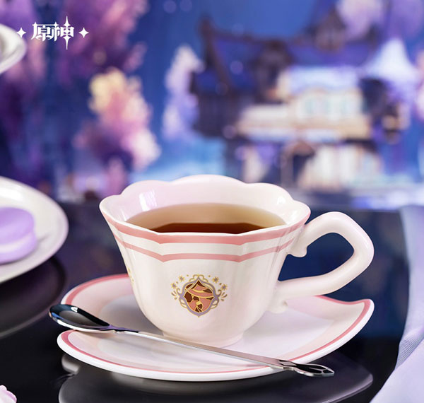 miHoYo Genshin "Clamor Within" Nicole Impression Apparel Series Afternoon Tea Cup and Saucer Set รูปภาพ 1